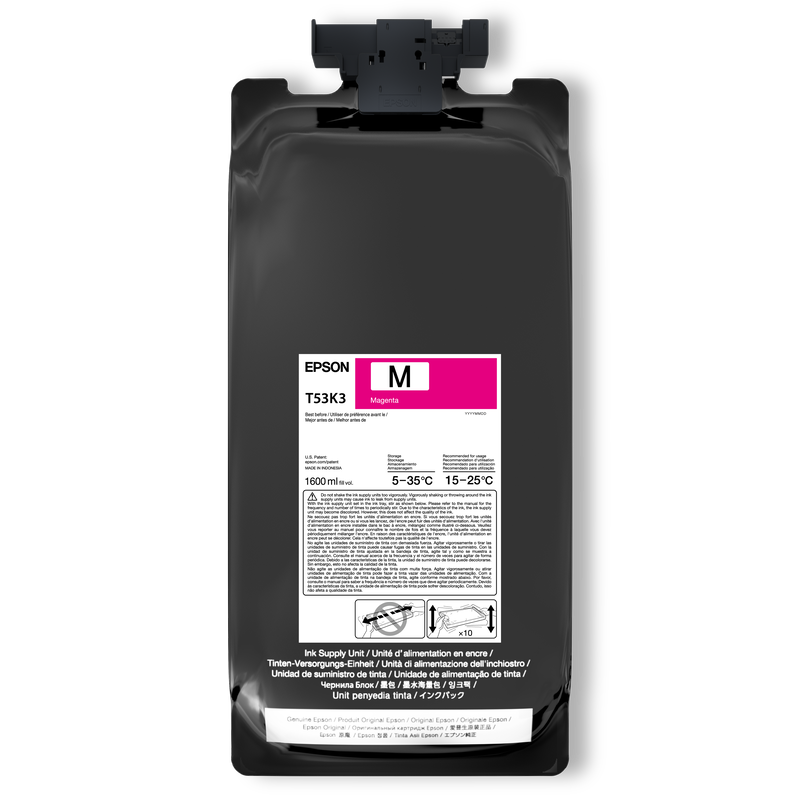 Epson UltraChrome DS Magenta Ink 1.6 Liter for SureColor F6470, F6470H,  F9570, F9570H (2 Pack)