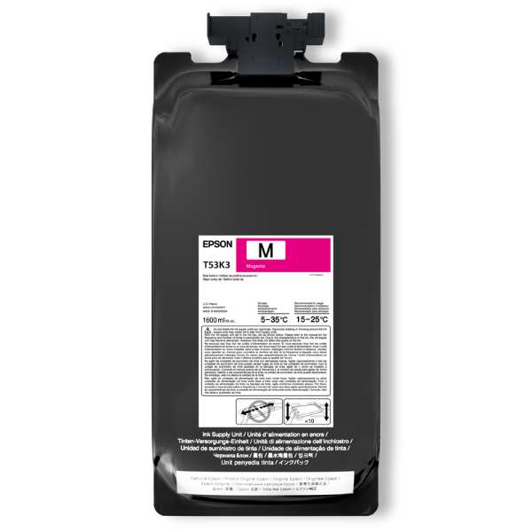 Epson UltraChrome DS Magenta Ink 1.6 Liter for SureColor F6470, F6470H, F9570, F9570H (2 Pack)