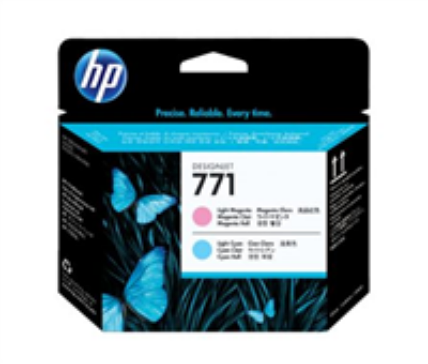 HP 771 Designjet Printhead   Light Magenta and Light Cyan