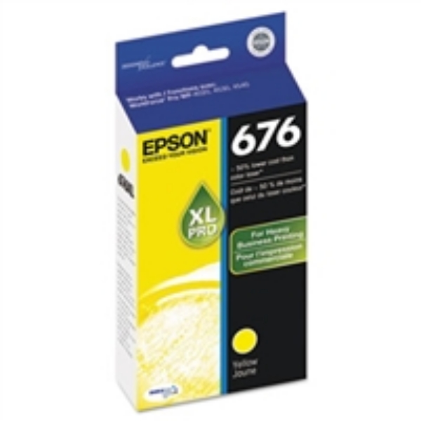 Epson 676XL Yellow Ink Cartridge   T676XL420S