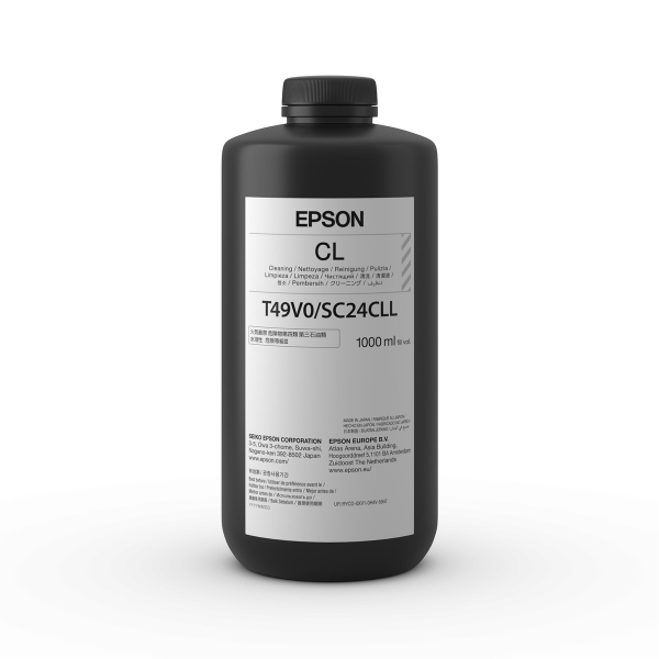Epson T49V Cleaning Liquid 1L Bottle for SureColor V4000, V7000