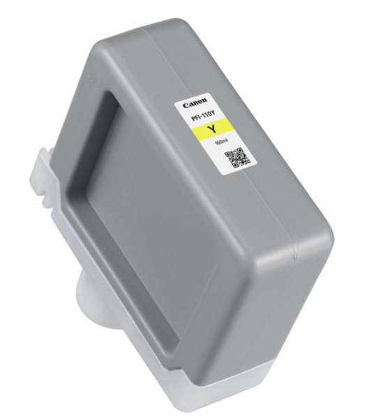 Canon PFI-110Y Yellow Ink Tank (160mL) for imagePROGRAF TX-3000/TX-3100/TX-3200/TX-3300/TX-3310/TX-4000/TX-4100/TX-4200/TX-4300/TX-4310 - 2367C001AA
