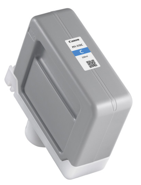Canon PFI-310C Pigment Cyan Ink Tank (330mL) for imagePROGRAF TX-3000/TX-3100/TX-3200/TX-3300/TX-3310/TX-4000/TX-4100/TX-4200/TX-4300/TX-4310 - 2360C001AA