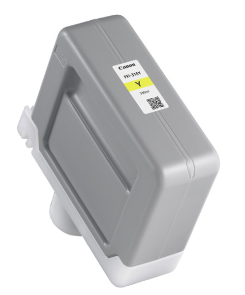 Canon PFI-310Y Pigment Yellow Ink Tank (330mL) for imagePROGRAF TX-3000/TX-3100/TX-3200/TX-3300/TX-3310/TX-4000/TX-4100/TX-4200/TX-4300/TX-4310 - 2362C001AA