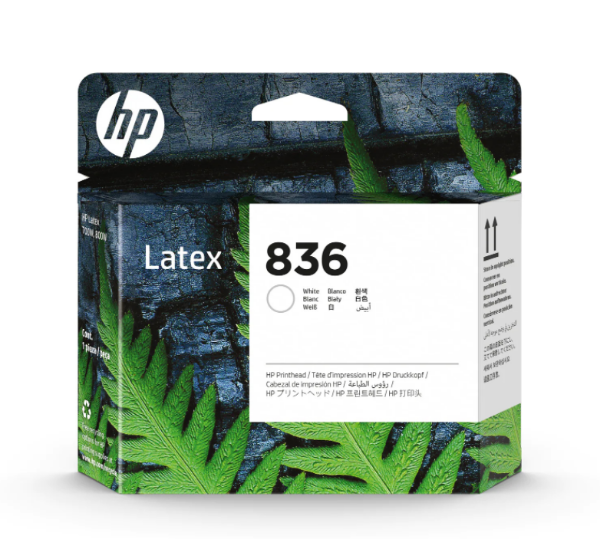 HP 836 White Latex Printhead for Latex 630 W, 700 W, 730 W, 800 W, 830 W