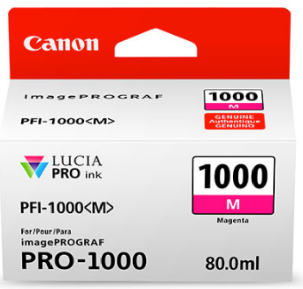 It Supplies - Canon PFI-1000 Magenta Ink Tank 80ml - 0548C002AA