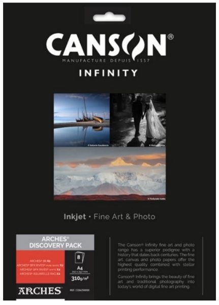 Canson Infinity ARCHES® Discovery Pack 8.5" x 11" - 8 Sheets 