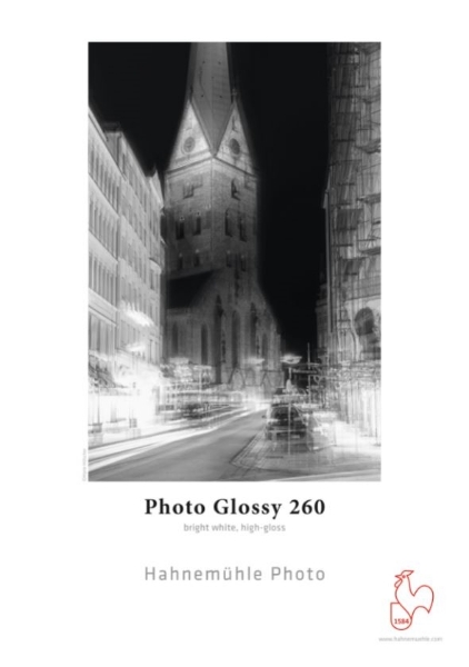 Hahnemühle Photo Glossy 260gsm 11"x17" 25 Sheets