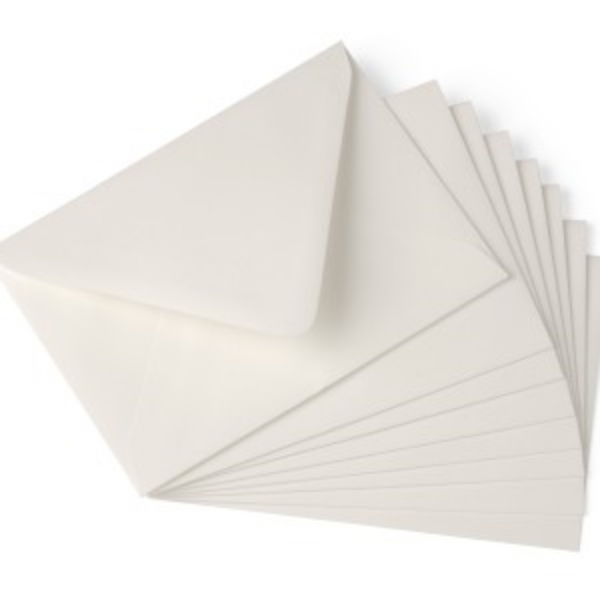 Moab Entradalopes Natural White - 250 Count A7 Envelopes 120gsm