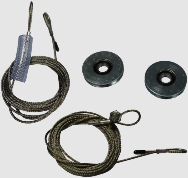 Keencut SteelTrak 210cm Pulley & Cable Service Kit