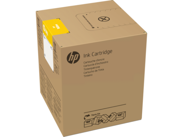 HP 883 5L Yellow Latex Ink Cartridge for HP Latex 2700 Series, FS50, FS60