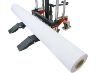 PLASTGrommet Compact Lifter - Media Roll Lifter -w/ Hydraulic Foot Pump	