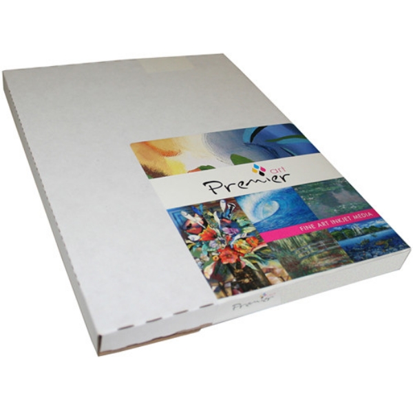 PremierArt Smooth Hot Press Fine Art Bright White Paper 26mil 500gsm 20" x 24" - 25 Sheets