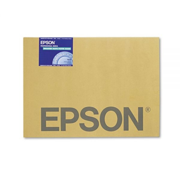 EPSON Premium Posterboard Matte 24"x30" (10-pack)