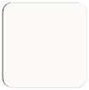 UNISUB Gloss White Hardboard Square Coasters 3.54"x3.54" (0.125" thick) - 40 pieces	