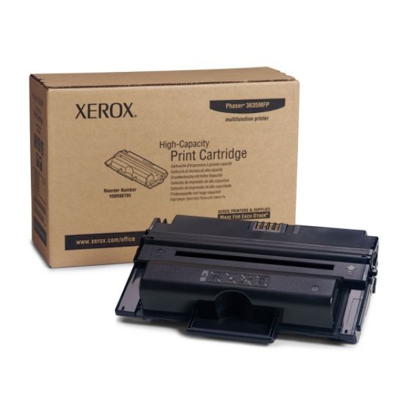 Xerox Phaser 3635MFP Black High-Capacity Toner Cartridge - 108R00795