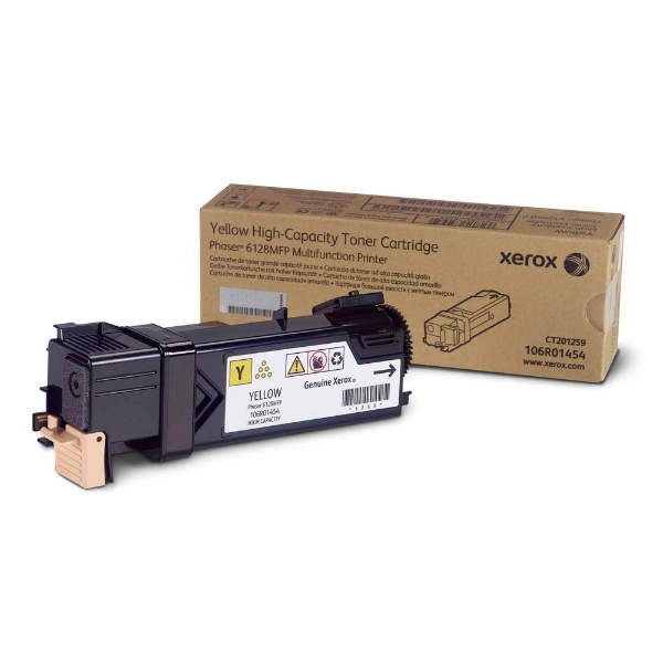 Xerox Phaser 6128MFP Yellow Toner Cartridge - 106R01454