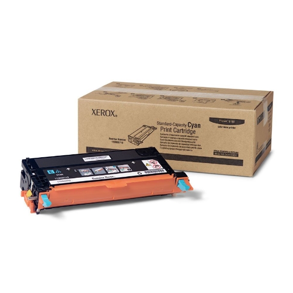 Xerox Phaser 6180/6180MFP Standard Capacity Cyan Toner Cartridge - 113R00719