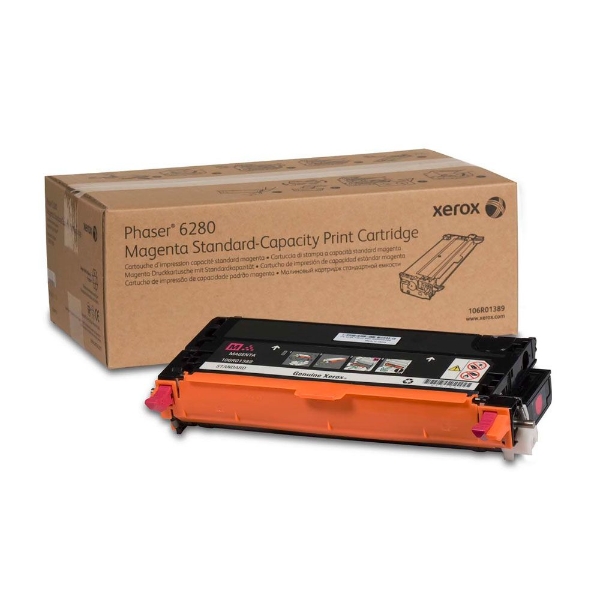 Xerox Phaser 6280 Magenta Standard Capacity Toner Cartridge - 106R01389