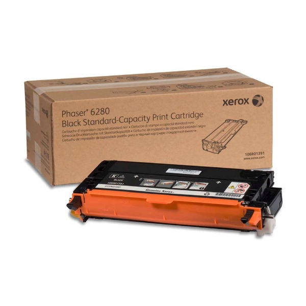 Xerox Phaser 6280 Black Standard Capacity Toner Cartridge - 106R01391