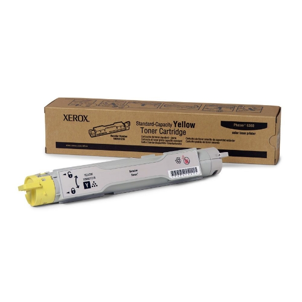 Xerox Phaser 6360/6360Y Yellow Standard Capacity Toner Cartridge - 106R01216