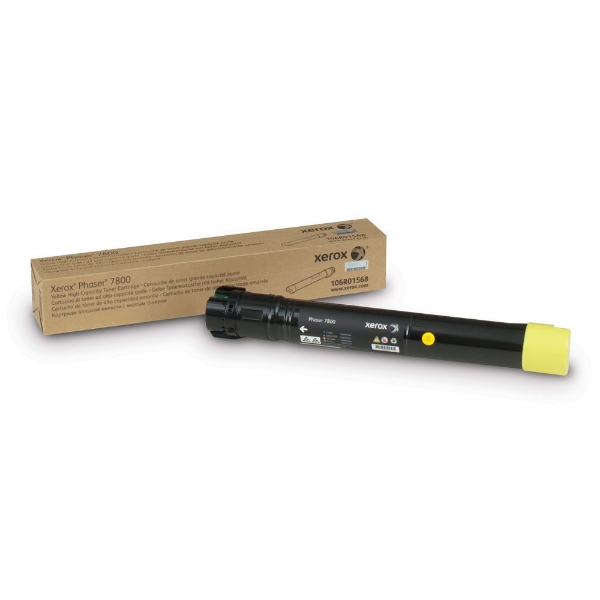 Xerox Yellow High-Capacity Toner Cartridge for Phaser 7800 - 106R01568