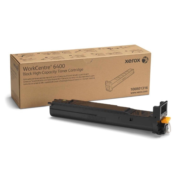 Xerox WorkCentre 6400 Black High-Capacity Toner Cartridge - 106R01316