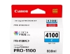 Canon PFI-4100C Cyan Ink Tank 80ml for imagePROGRAF PRO-1100 - 6778C002