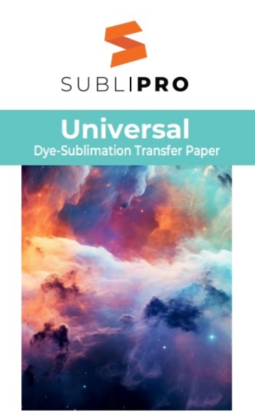 SubliPRO Universal Dye Transfer Paper 90gsm 17"x300' Roll (3" Core)