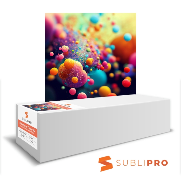 SubliPRO Premium Tack 95 Dye Sub Transfer Paper 24"x328' Roll	