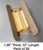 Simply Elegant Gallery Wrap Bars 1.25" Thickness, 12" Length - Pack of 20	