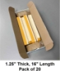 Simply Elegant Gallery Wrap Bars 1.25" Thickness, 16" Length - Pack of 20