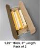 Simply Elegant Gallery Wrap Bars 1.25" Thickness, 8" Length - Pack of 2	