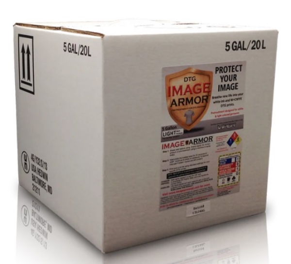 Image Armor Light Shirt Formula DTG Pretreatment - 5 Gallon