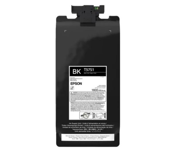 Epson UltraChrome DF 1.6 L Black Ink Pack for G6070	