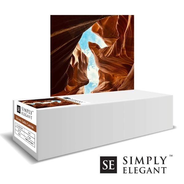 Simply Elegant Solvent Satin Canvas 30"x75' Roll