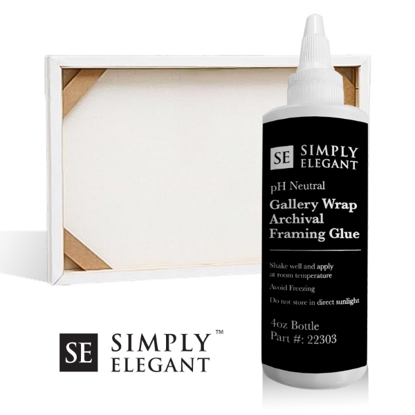 Simply Elegant Archival Framing Glue - 4oz Bottle (ships from IL warehouse)	