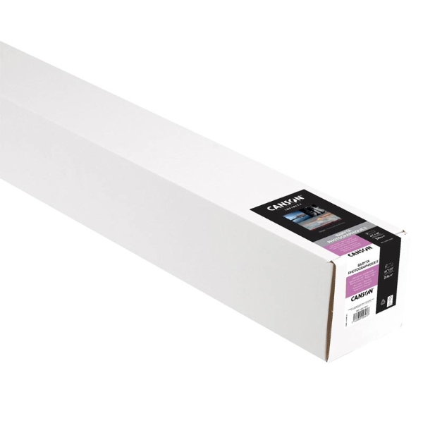 Canson Infinity Baryta Photographique II 310gsm Satin 24"x66' Roll 3" Core