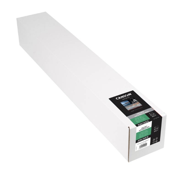 Canson Infinity ARCHES Aquarelle Rag 310gsm Matte 44"x39' Roll 3" Core