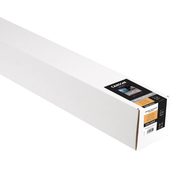 Canson Infinity ARCHES BFK Rives Pure White 310gsm 17"x39' Roll 3" Core