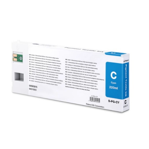 Roland S-PG DTF Cyan Ink Cartridge 220ml for BN-20D, BY-20