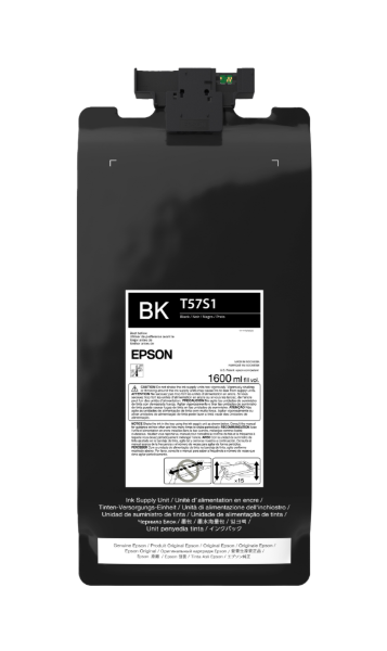 Epson UltraChrome DF 1.6 L Black Ink Pack for G6070, G9070