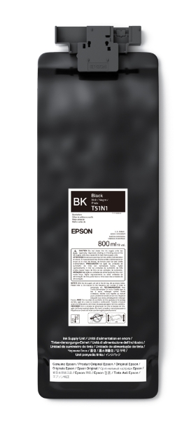 Epson UltraChrome GS3 Eco-Solvent Black Ink Cartridge 800ml for SureColor S7170, S8170, S9170