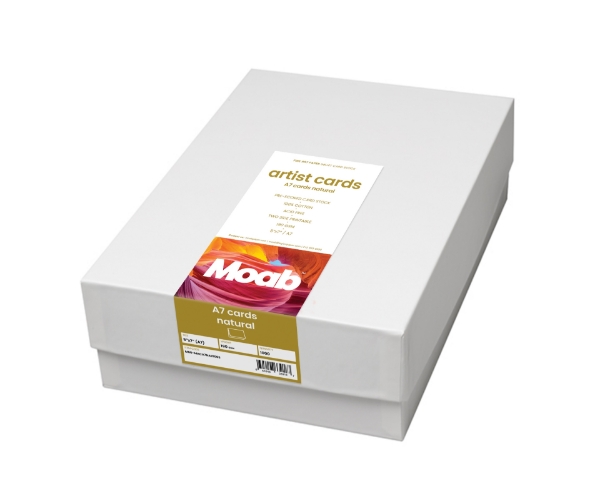 Moab Natural Artist Cards 5" x 7" A7 (1000 Cards)