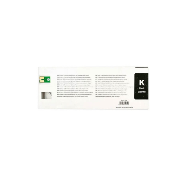 Roland S-PG2 DTF Black Ink Cartridge 220ml for BY-20, BY2-20