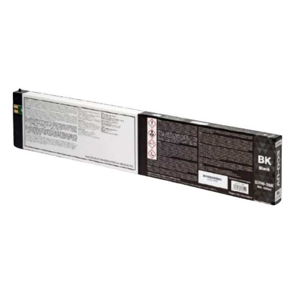 Roland Eco-UV5 Black Ink Cartridge 500ml for MG Series