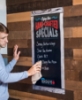 Nekoosa 5mil ChalkTalk® Textured Matte Black Chalkboard Vinyl with High-Peel Removable Adhesive 24"x75' Roll