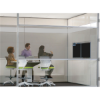 Nekoosa 4mil Glass Finishes™ - Frost - Clear Embossed Vinyl Window Film with Clear Permanent Solvent Acrylic Adhesive and PET Liner 60"x100' Roll
