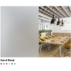 Nekoosa 6mil Glass Finishes™ - Sandblast - Clear Embossed Vinyl Window Film with Clear Permanent Solvent Acrylic Adhesive and PET Liner 60"x100' Roll