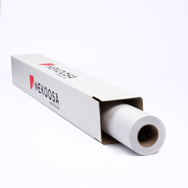 Nekoosa 3.2mil NextBond® Matte Overlaminate Vinyl with Permanent Adhesive 54"x150' Roll